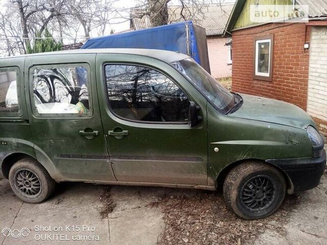 Зелений Фіат Добло пас., об'ємом двигуна 1.91 л та пробігом 230 тис. км за 1700 $, фото 1 на Automoto.ua