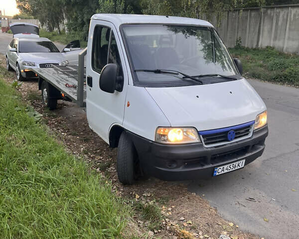 Белый Фиат Дукато, объемом двигателя 2.3 л и пробегом 393 тыс. км за 6700 $, фото 8 на Automoto.ua