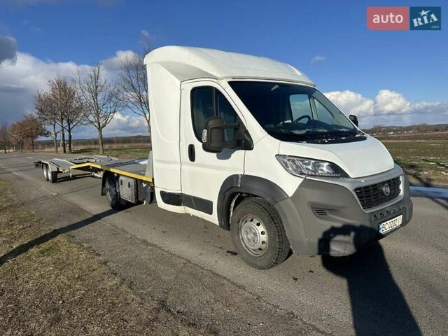 Белый Фиат Дукато, объемом двигателя 3 л и пробегом 380 тыс. км за 19000 $, фото 1 на Automoto.ua
