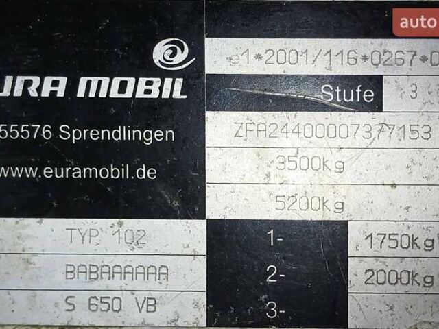 Белый Фиат Дукато, объемом двигателя 2.4 л и пробегом 186 тыс. км за 19000 $, фото 32 на Automoto.ua