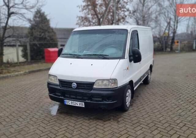 Белый Фиат Дукато, объемом двигателя 2.3 л и пробегом 510 тыс. км за 4650 $, фото 1 на Automoto.ua