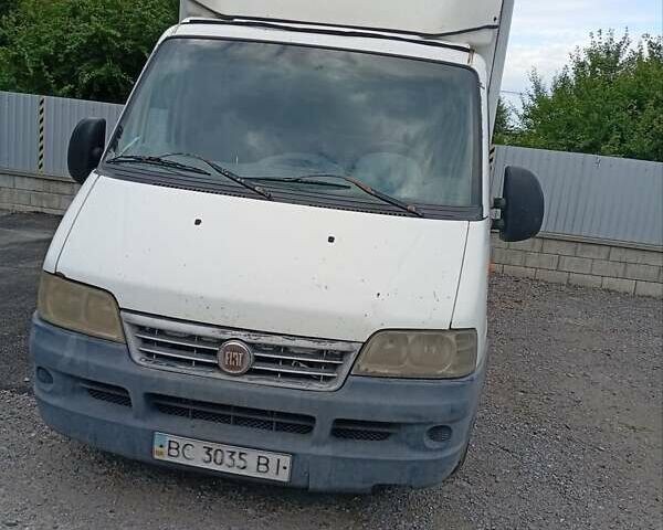 Белый Фиат Дукато, объемом двигателя 2.8 л и пробегом 500 тыс. км за 3000 $, фото 3 на Automoto.ua