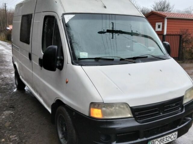 Белый Фиат Дукато, объемом двигателя 2.3 л и пробегом 420 тыс. км за 2500 $, фото 2 на Automoto.ua