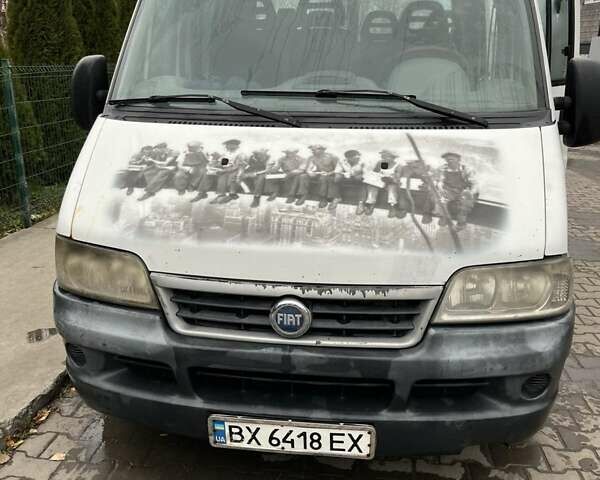 Белый Фиат Дукато, объемом двигателя 2.8 л и пробегом 360 тыс. км за 5500 $, фото 1 на Automoto.ua