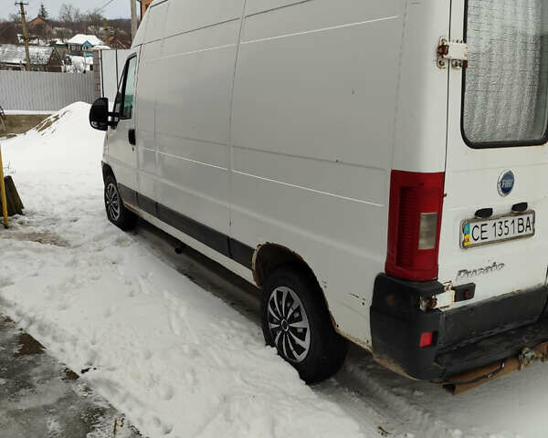 Белый Фиат Дукато, объемом двигателя 2.8 л и пробегом 780 тыс. км за 4367 $, фото 4 на Automoto.ua