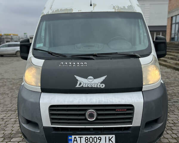 Белый Фиат Дукато, объемом двигателя 3 л и пробегом 155 тыс. км за 7400 $, фото 1 на Automoto.ua