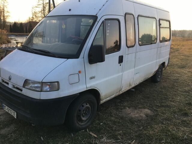 Белый Фиат Дукато, объемом двигателя 2.5 л и пробегом 320 тыс. км за 1600 $, фото 3 на Automoto.ua