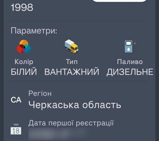 Білий Фіат Дукато, об'ємом двигуна 2.8 л та пробігом 45 тис. км за 2400 $, фото 6 на Automoto.ua