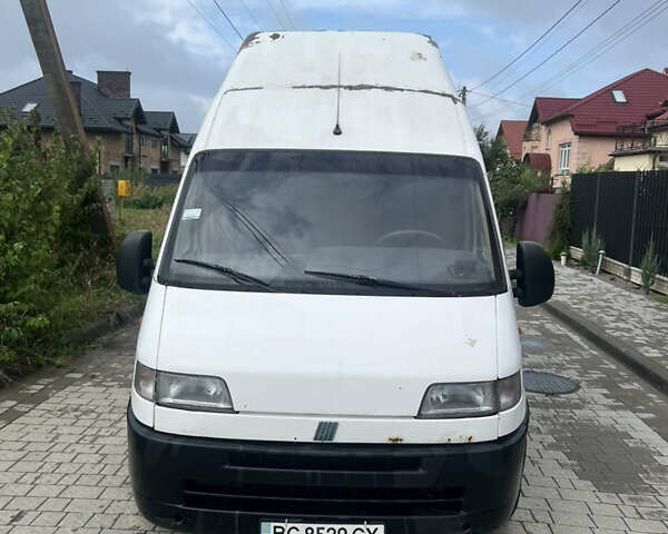 Белый Фиат Дукато, объемом двигателя 2.8 л и пробегом 559 тыс. км за 3300 $, фото 2 на Automoto.ua