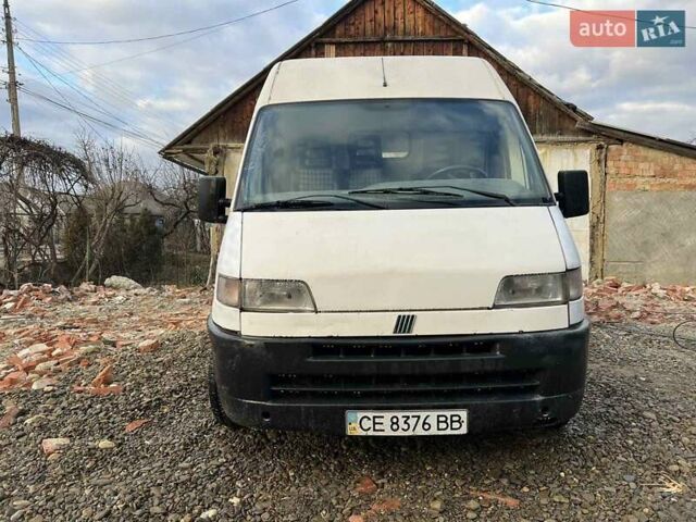 Белый Фиат Дукато, объемом двигателя 2.8 л и пробегом 545 тыс. км за 2000 $, фото 2 на Automoto.ua