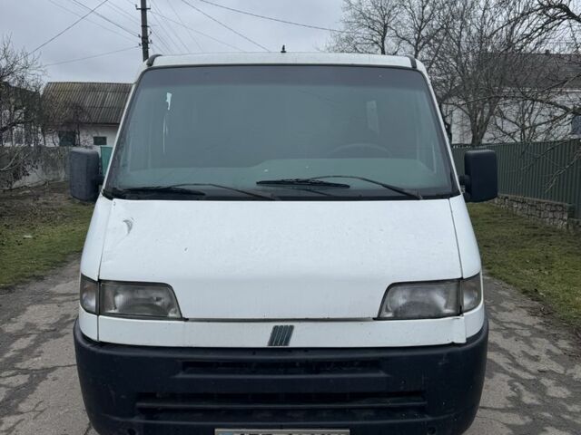 Белый Фиат Дукато, объемом двигателя 2 л и пробегом 222 тыс. км за 1300 $, фото 1 на Automoto.ua