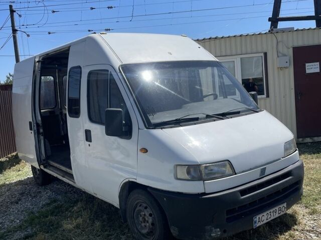 Білий Фіат Дукато, об'ємом двигуна 2.8 л та пробігом 337 тис. км за 2600 $, фото 1 на Automoto.ua