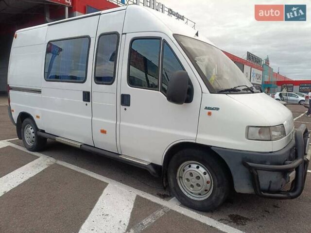 Белый Фиат Дукато, объемом двигателя 2.8 л и пробегом 264 тыс. км за 6700 $, фото 3 на Automoto.ua