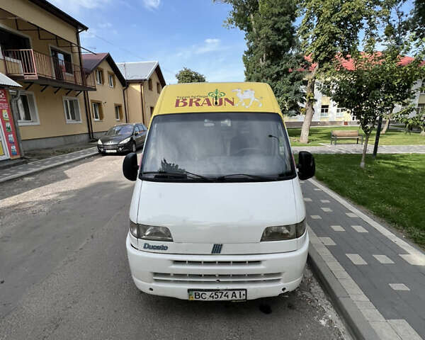 Білий Фіат Дукато, об'ємом двигуна 2.8 л та пробігом 416 тис. км за 2800 $, фото 5 на Automoto.ua