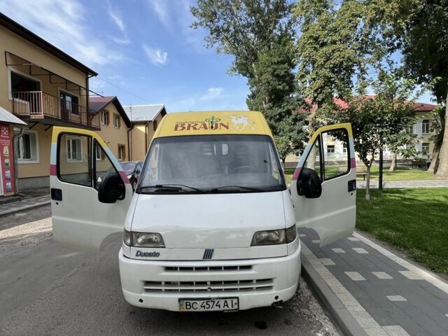 Белый Фиат Дукато, объемом двигателя 2.8 л и пробегом 416 тыс. км за 2200 $, фото 13 на Automoto.ua