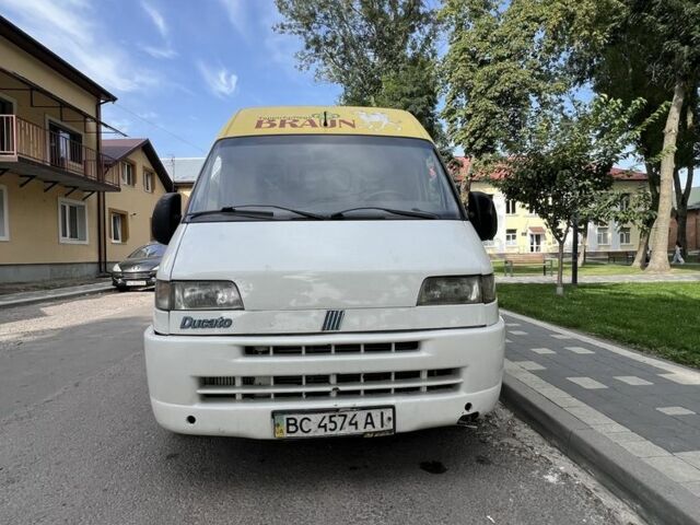 Белый Фиат Дукато, объемом двигателя 2.8 л и пробегом 416 тыс. км за 2200 $, фото 7 на Automoto.ua