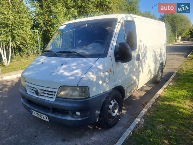 Белый Фиат Дукато, объемом двигателя 2.3 л и пробегом 465 тыс. км за 2990 $, фото 3 на Automoto.ua