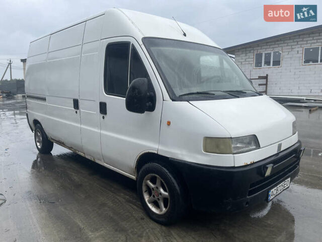 Белый Фиат Дукато, объемом двигателя 2.8 л и пробегом 456 тыс. км за 3300 $, фото 5 на Automoto.ua
