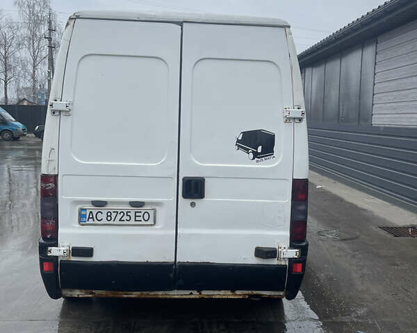 Белый Фиат Дукато, объемом двигателя 2.8 л и пробегом 456 тыс. км за 3300 $, фото 7 на Automoto.ua