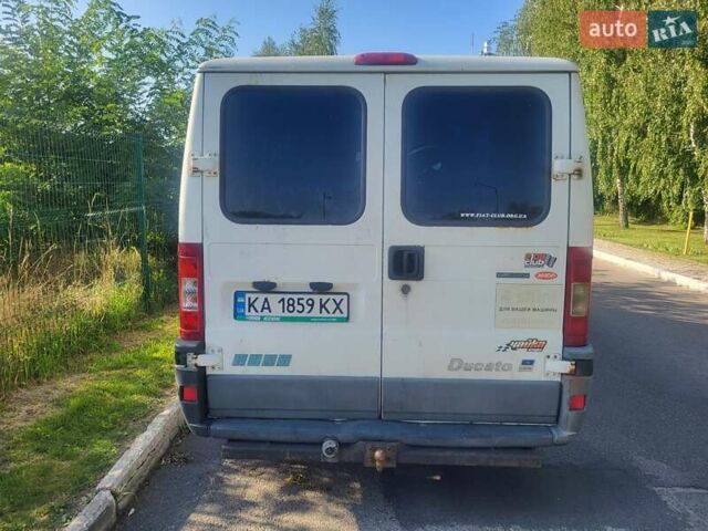 Белый Фиат Дукато, объемом двигателя 2.3 л и пробегом 465 тыс. км за 2990 $, фото 12 на Automoto.ua