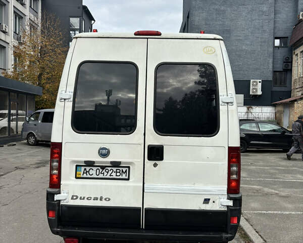 Білий Фіат Дукато, об'ємом двигуна 2.8 л та пробігом 467 тис. км за 5200 $, фото 4 на Automoto.ua