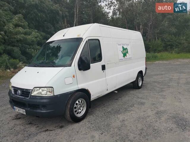 Белый Фиат Дукато, объемом двигателя 2.29 л и пробегом 576 тыс. км за 4000 $, фото 12 на Automoto.ua