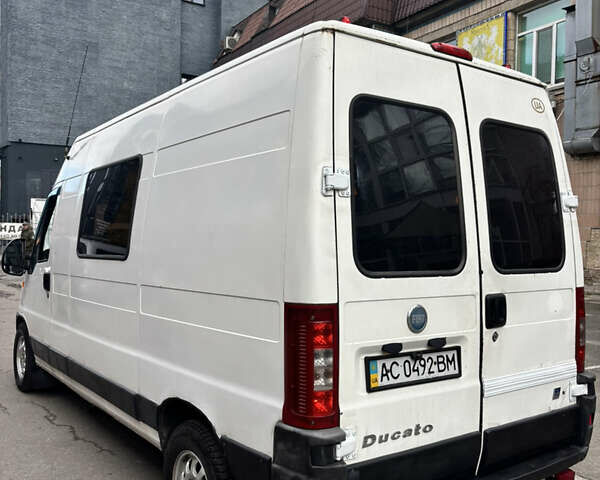 Білий Фіат Дукато, об'ємом двигуна 2.8 л та пробігом 467 тис. км за 5200 $, фото 5 на Automoto.ua