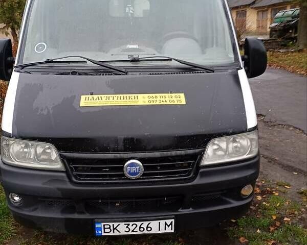 Білий Фіат Дукато, об'ємом двигуна 2.8 л та пробігом 440 тис. км за 4500 $, фото 9 на Automoto.ua