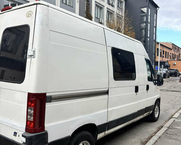 Білий Фіат Дукато, об'ємом двигуна 2.8 л та пробігом 467 тис. км за 5200 $, фото 3 на Automoto.ua