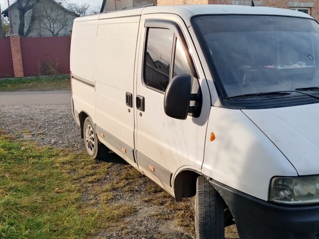 Белый Фиат Дукато, объемом двигателя 2.8 л и пробегом 342 тыс. км за 3500 $, фото 1 на Automoto.ua