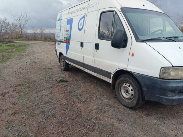 Белый Фиат Дукато, объемом двигателя 2.8 л и пробегом 400 тыс. км за 3300 $, фото 1 на Automoto.ua