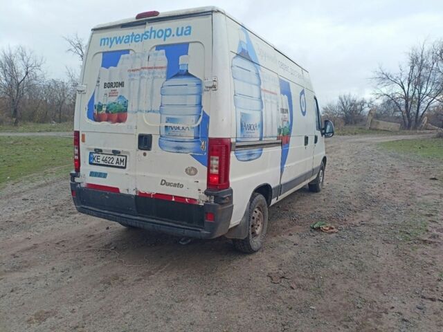 Белый Фиат Дукато, объемом двигателя 2.8 л и пробегом 400 тыс. км за 3300 $, фото 2 на Automoto.ua