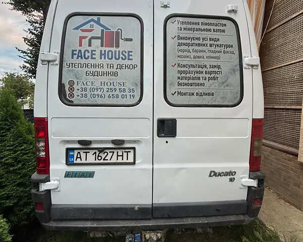 Белый Фиат Дукато, объемом двигателя 2.8 л и пробегом 345 тыс. км за 5300 $, фото 5 на Automoto.ua