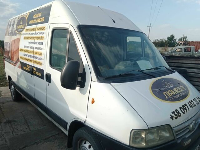 Белый Фиат Дукато, объемом двигателя 2.8 л и пробегом 780 тыс. км за 3200 $, фото 1 на Automoto.ua