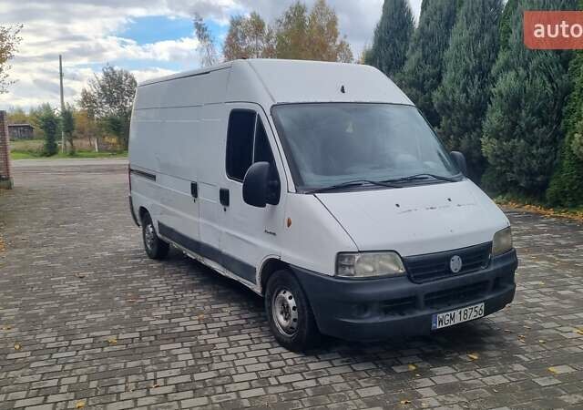 Белый Фиат Дукато, объемом двигателя 2.8 л и пробегом 300 тыс. км за 1650 $, фото 6 на Automoto.ua