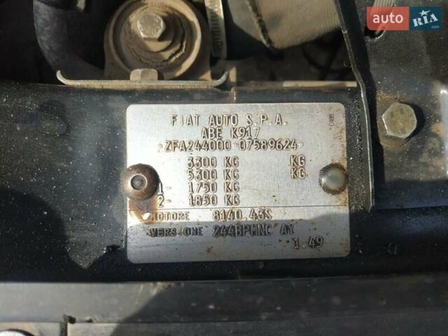 Белый Фиат Дукато, объемом двигателя 2.8 л и пробегом 503 тыс. км за 3300 $, фото 11 на Automoto.ua