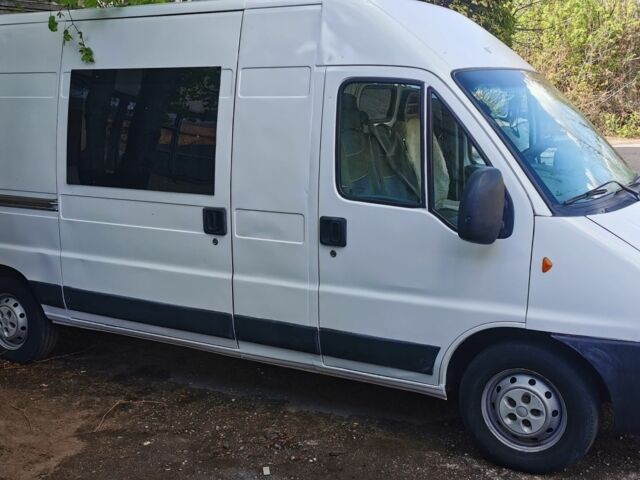 Белый Фиат Дукато, объемом двигателя 2.8 л и пробегом 170 тыс. км за 5500 $, фото 1 на Automoto.ua