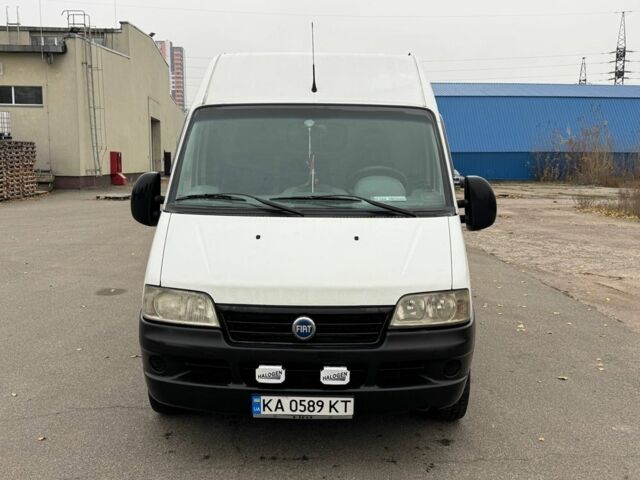 Белый Фиат Дукато, объемом двигателя 2.8 л и пробегом 330 тыс. км за 3999 $, фото 1 на Automoto.ua