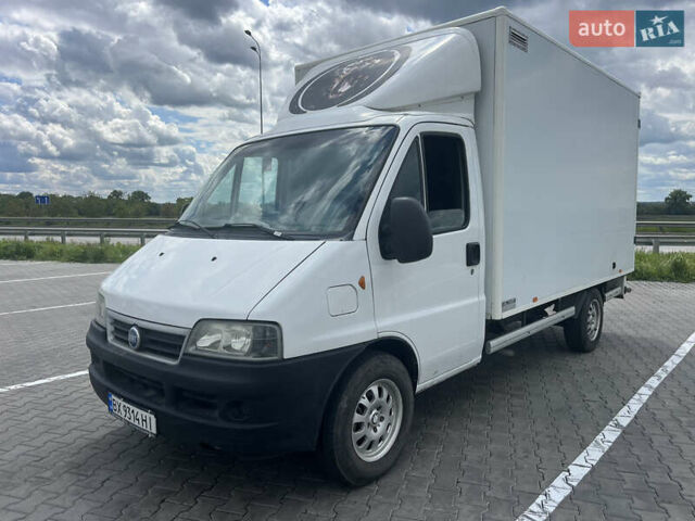 Белый Фиат Дукато, объемом двигателя 2.8 л и пробегом 498 тыс. км за 8700 $, фото 1 на Automoto.ua