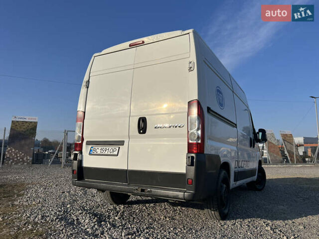 Белый Фиат Дукато, объемом двигателя 2.29 л и пробегом 292 тыс. км за 7900 $, фото 3 на Automoto.ua