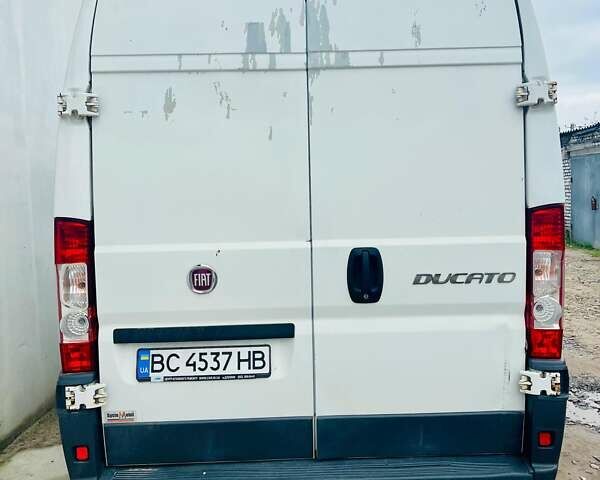 Белый Фиат Дукато, объемом двигателя 2.29 л и пробегом 243 тыс. км за 9500 $, фото 2 на Automoto.ua