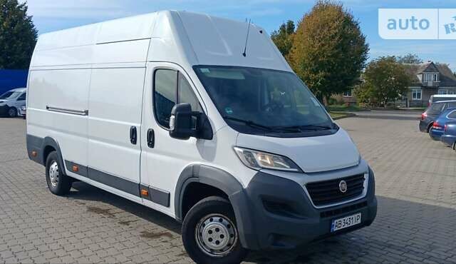 Белый Фиат Дукато, объемом двигателя 2.3 л и пробегом 505 тыс. км за 12500 $, фото 4 на Automoto.ua