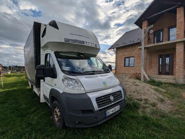 Белый Фиат Дукато, объемом двигателя 3 л и пробегом 600 тыс. км за 10500 $, фото 1 на Automoto.ua