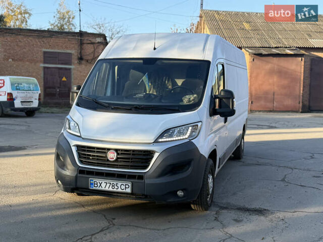 Белый Фиат Дукато, объемом двигателя 2.29 л и пробегом 270 тыс. км за 14500 $, фото 1 на Automoto.ua