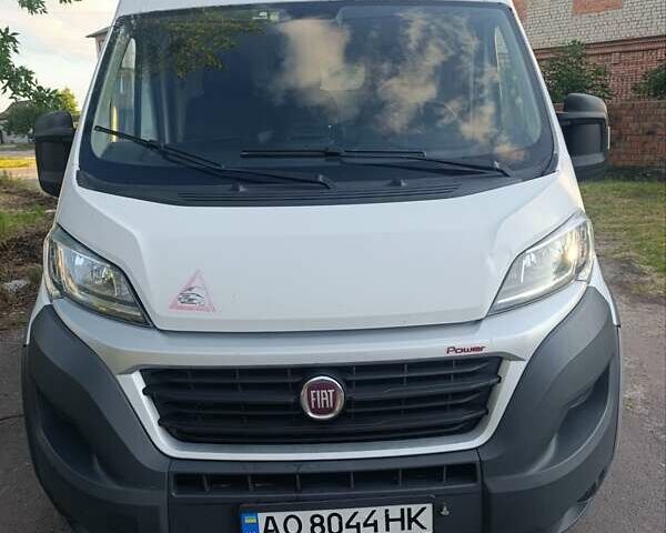 Белый Фиат Дукато, объемом двигателя 2.29 л и пробегом 585 тыс. км за 11400 $, фото 1 на Automoto.ua