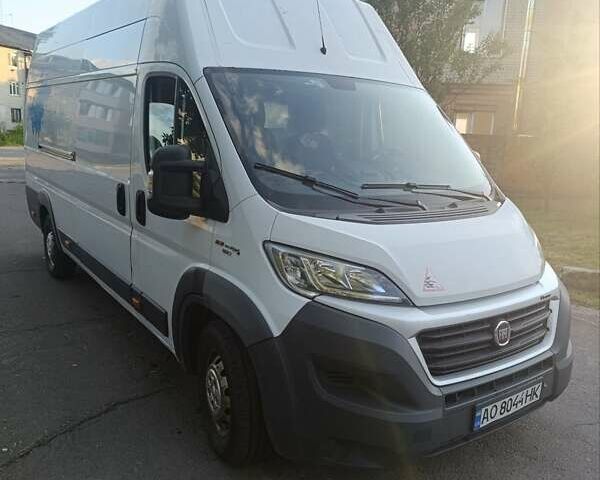 Белый Фиат Дукато, объемом двигателя 2.29 л и пробегом 585 тыс. км за 11400 $, фото 4 на Automoto.ua