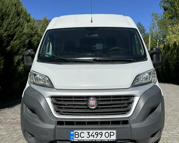 Белый Фиат Дукато, объемом двигателя 2.3 л и пробегом 222 тыс. км за 14400 $, фото 1 на Automoto.ua