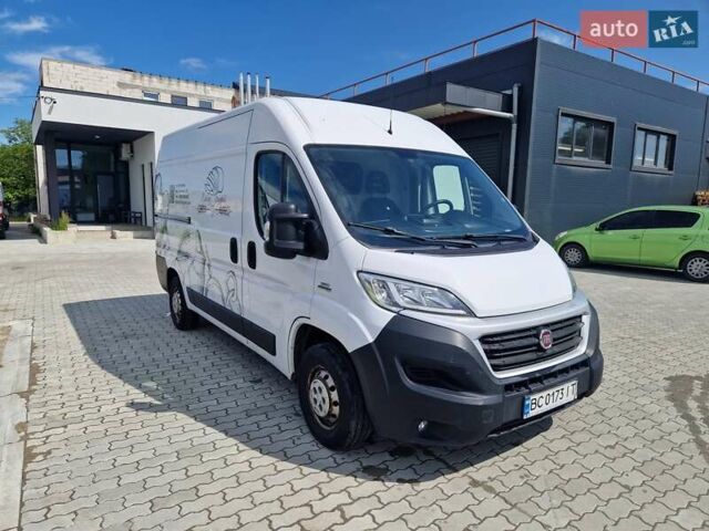 Белый Фиат Дукато, объемом двигателя 2.3 л и пробегом 117 тыс. км за 18900 $, фото 1 на Automoto.ua
