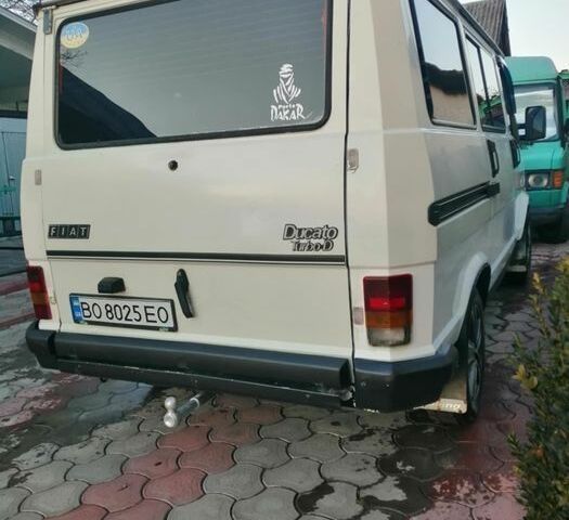 Белый Фиат Дукато, объемом двигателя 1.9 л и пробегом 320 тыс. км за 3500 $, фото 1 на Automoto.ua