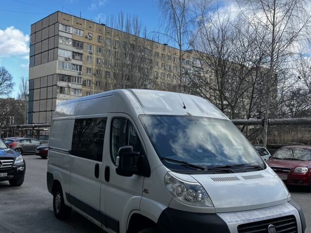 Белый Фиат Дукато, объемом двигателя 2.3 л и пробегом 288 тыс. км за 8399 $, фото 1 на Automoto.ua